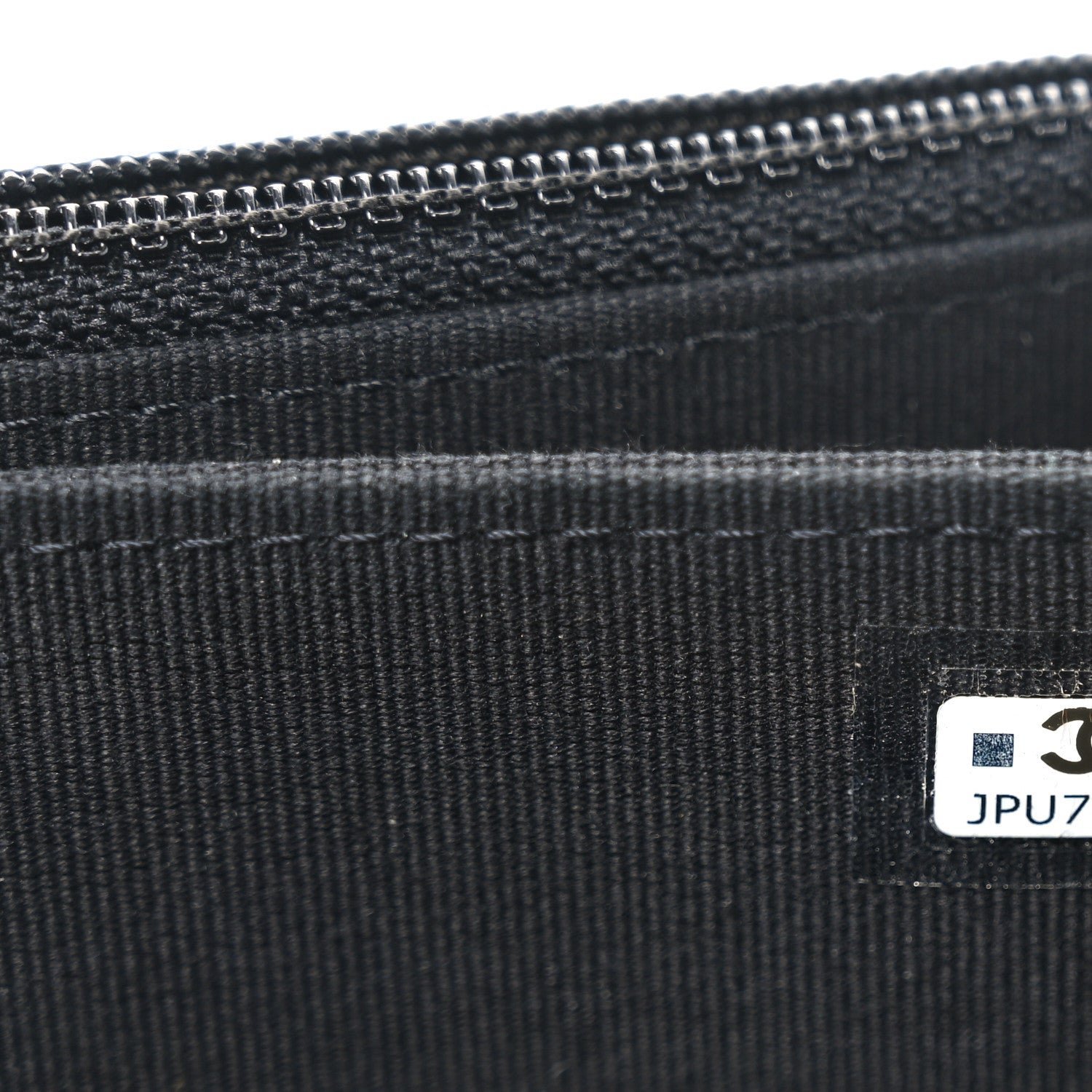 Lambskin Quilted Mini Trendy CC Wallet On Chain WOC So Black - Image 7