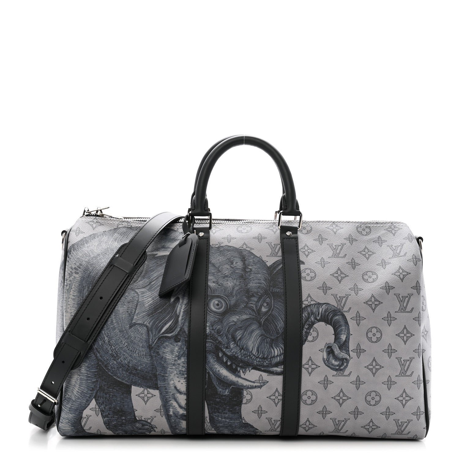 Savane Monogram Elephant Chapman Keepall Bandouliere 45 Dune