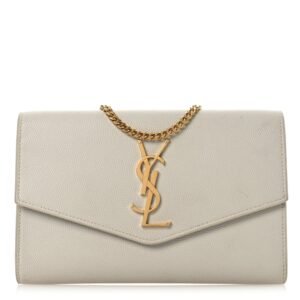 Grain De Poudre Monogram Uptown Chain Wallet Dark Latte