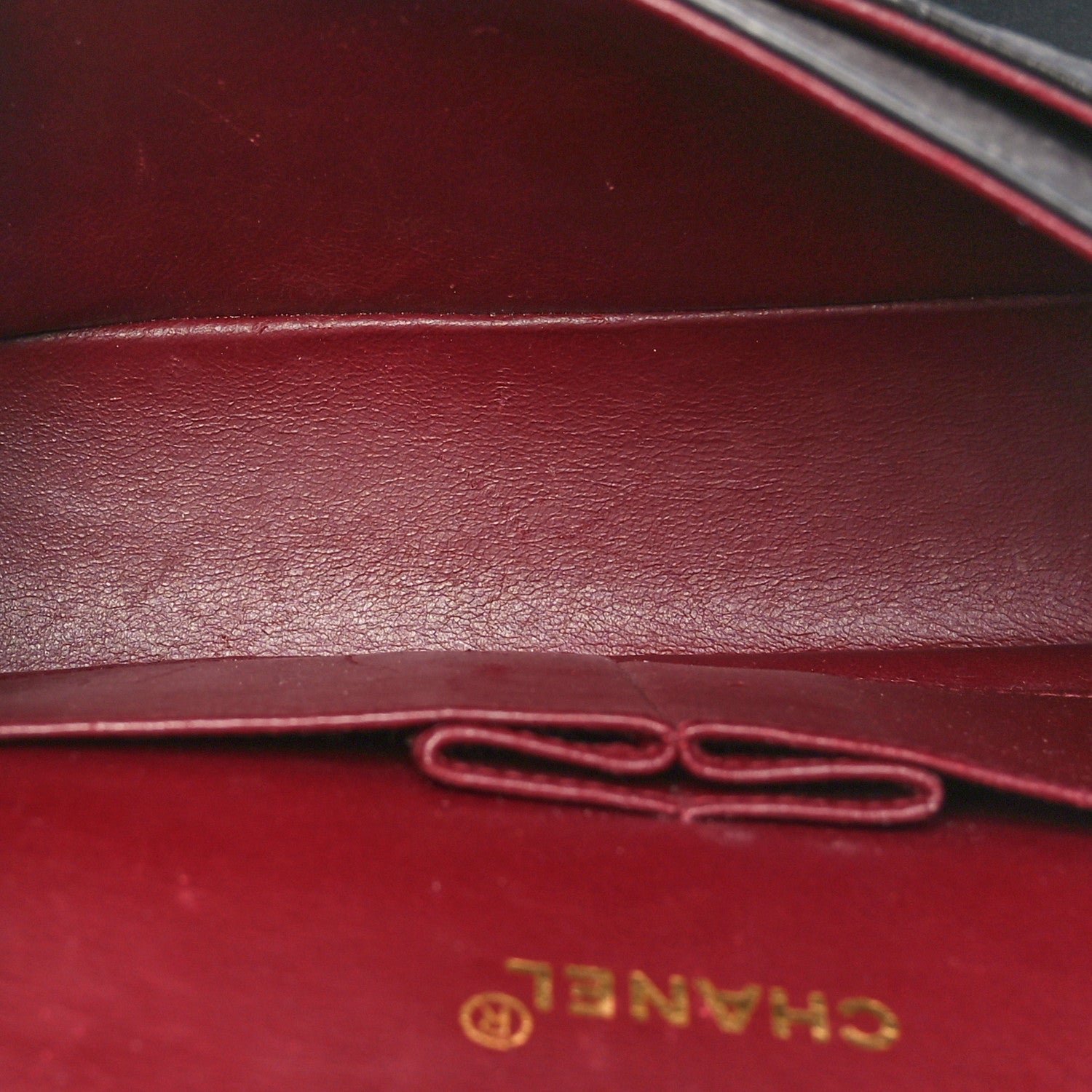 Lambskin Quilted Medium Double Flap Black - Image 5