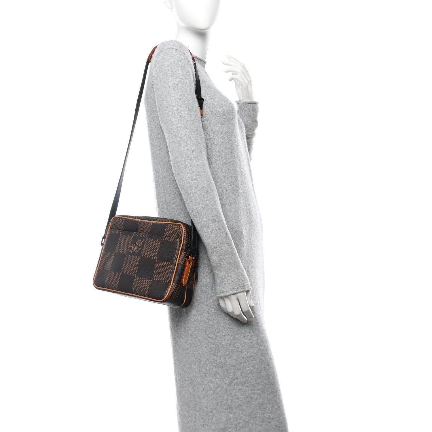 x NIGO Giant Damier Ebene Monogram Nil Messenger - Image 2