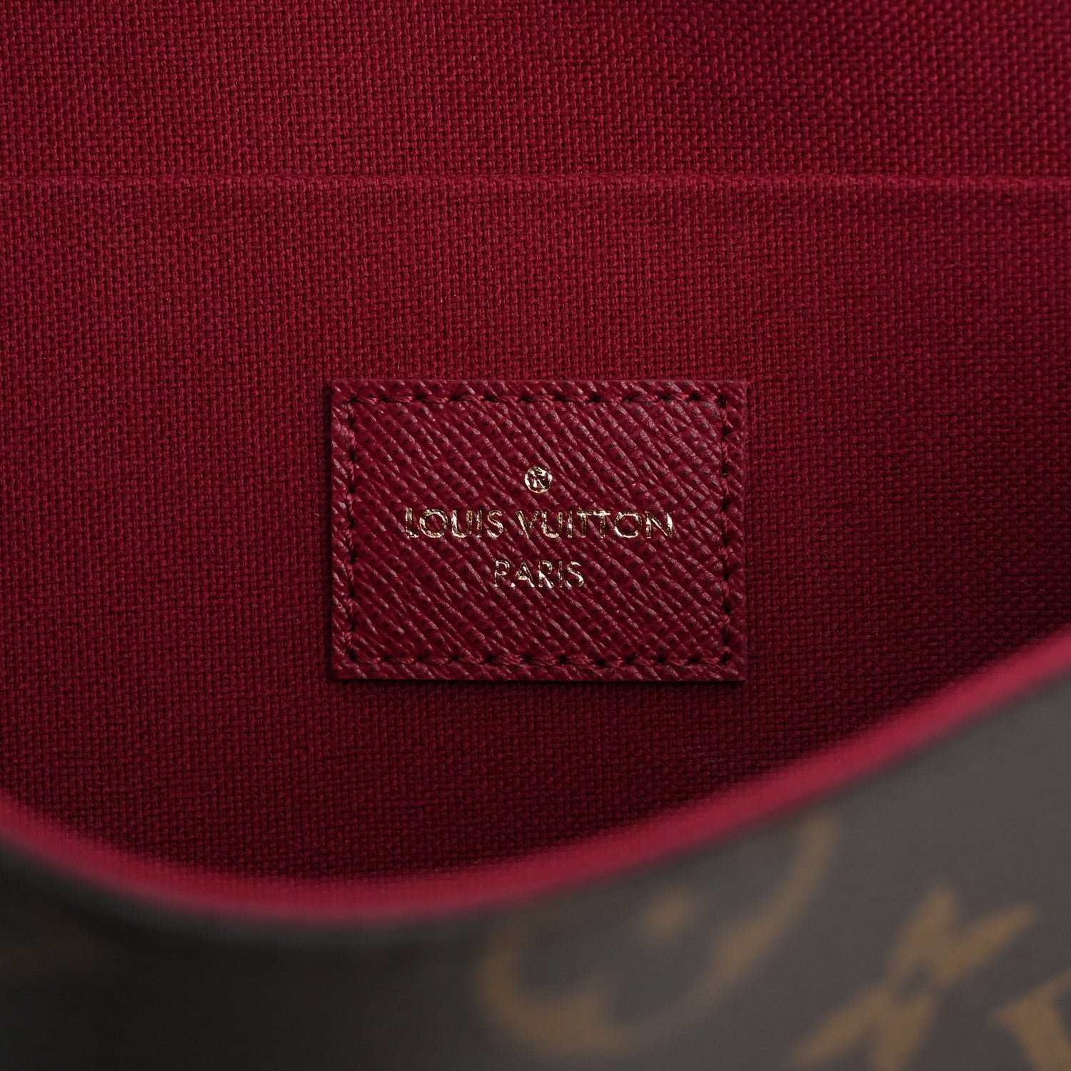 Monogram Pochette Felicie Chain Wallet Fuchsia - Image 7