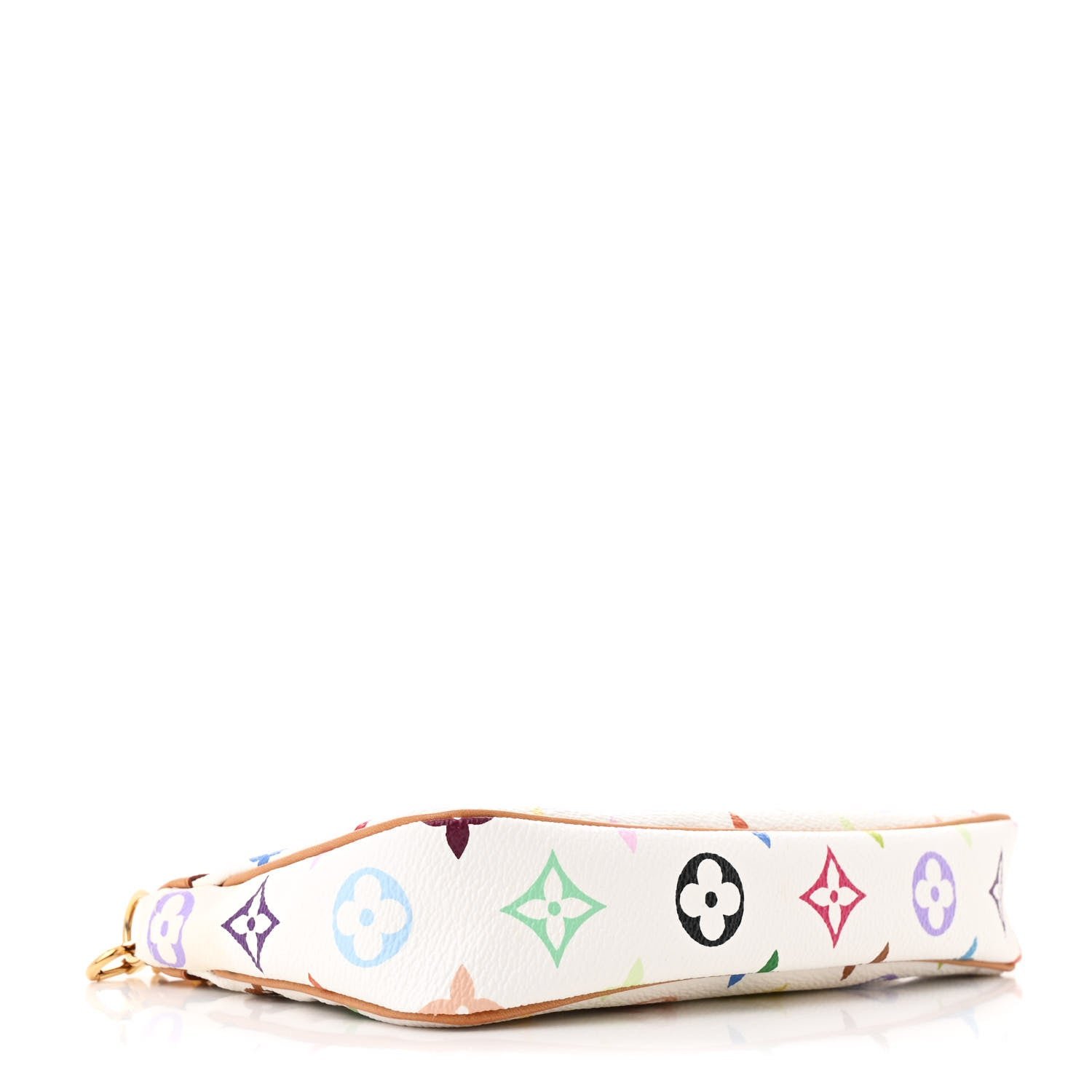 Monogram Multicolor Pochette Accessories White - Image 4