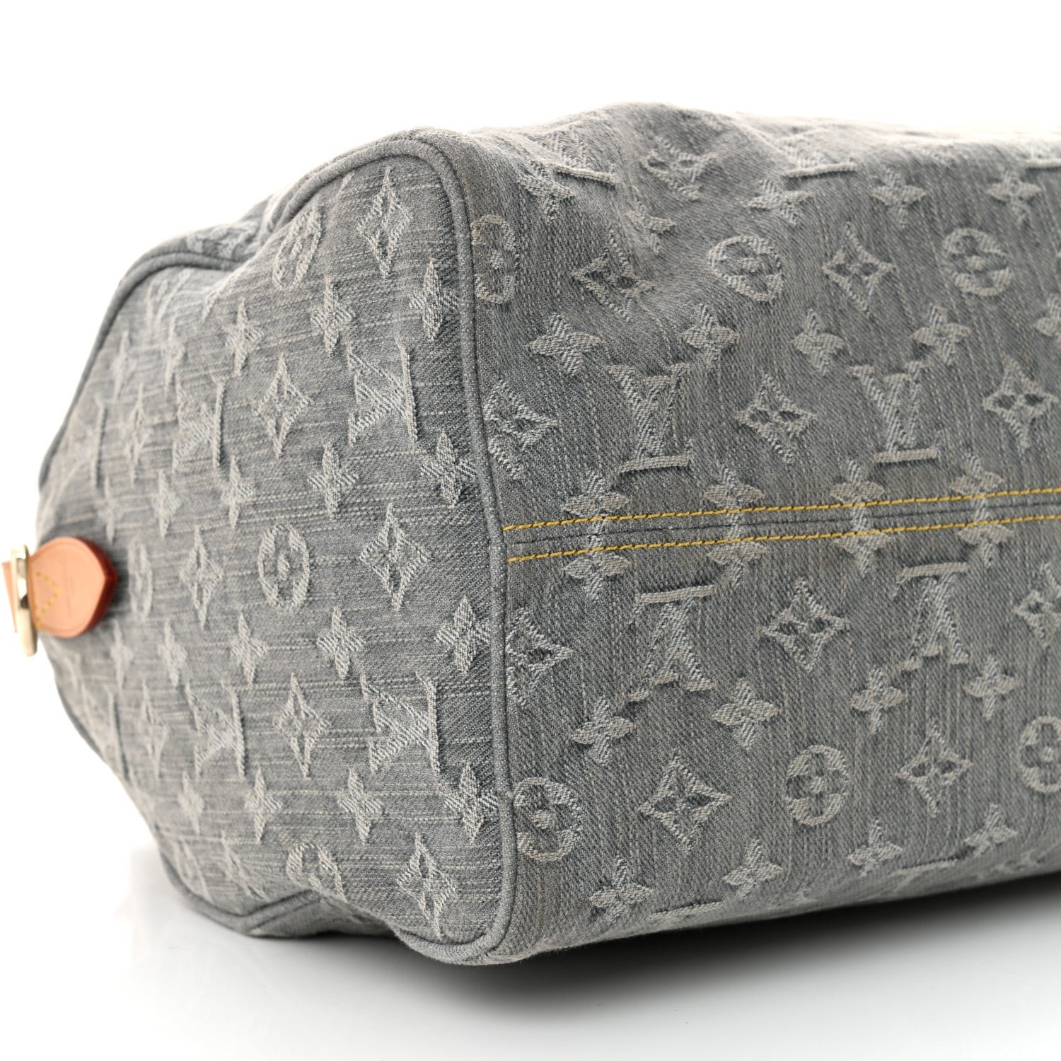 Monogram Denim Speedy Soft 30 Washed Gray - Image 8