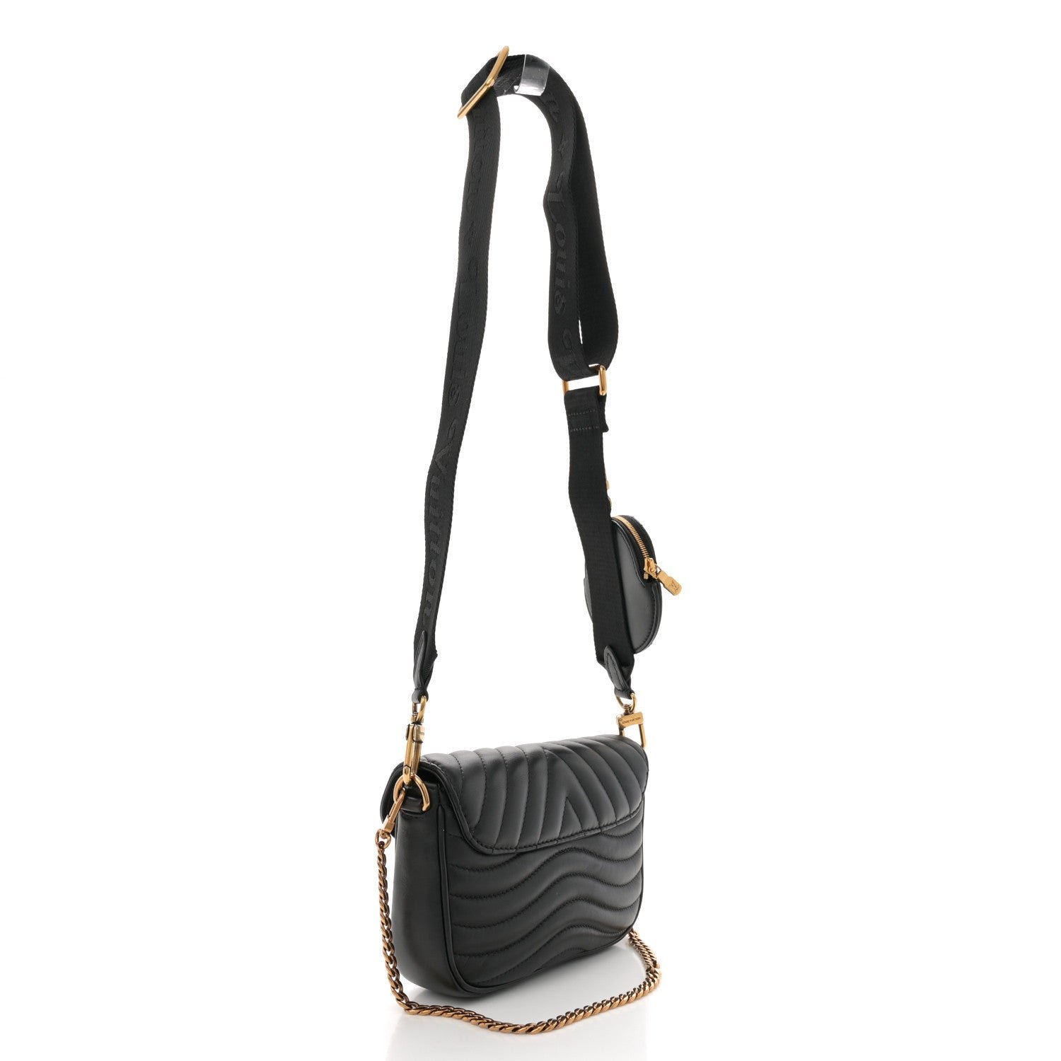 Calfskin New Wave Multi Pochette Black - Image 3