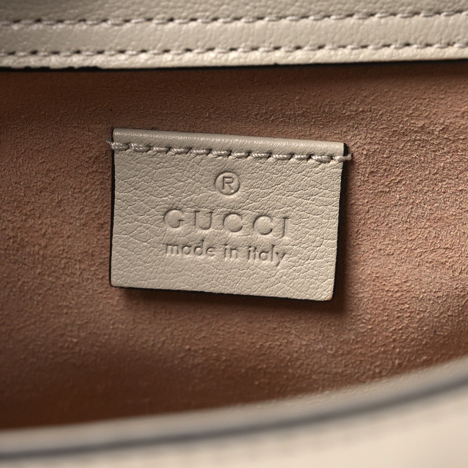 Wonka Grain Calfskin Mini Diana Tote Bag Mystic White - Image 6