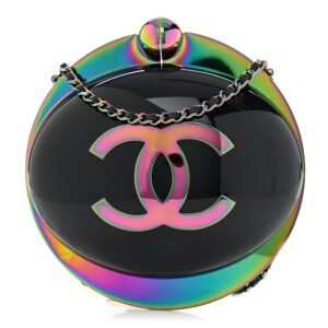 Resin CC Over The Moon Minaudiere Blue Multicolor