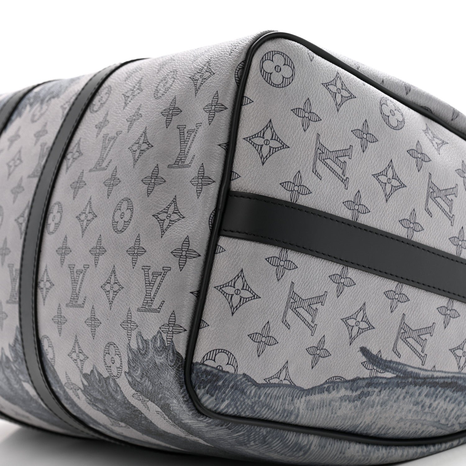 Savane Monogram Elephant Chapman Keepall Bandouliere 45 Dune - Image 10