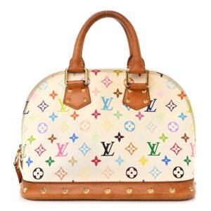 Monogram Multicolor Alma PM White