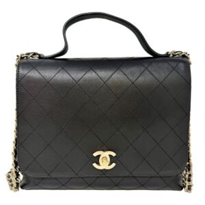 Chanel Quilted Handle Bag