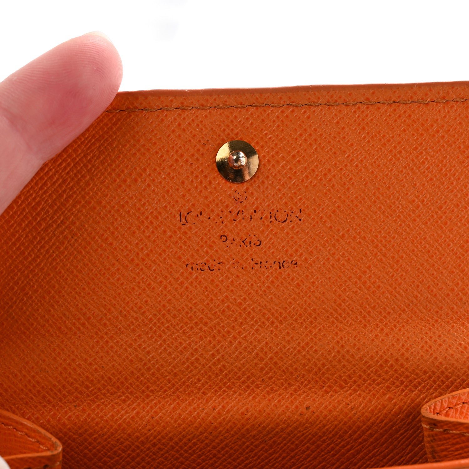 Epi Ludlow Wallet Mandarin - Image 6