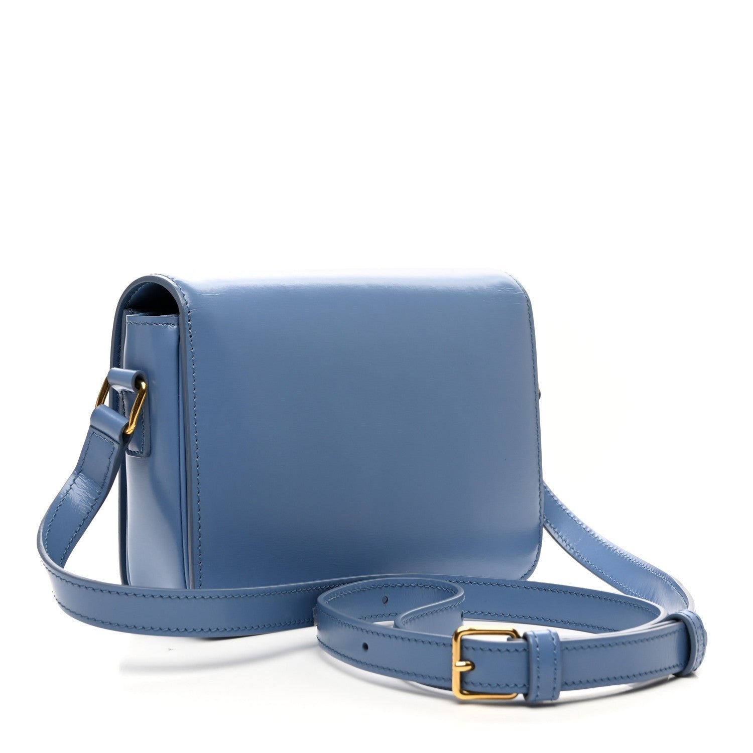 Shiny Calfskin Teen Triomphe Azure - Image 2