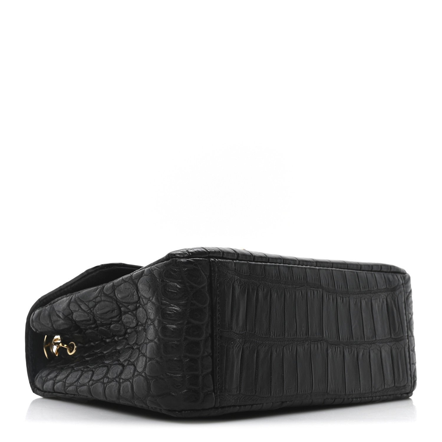 Matte Alligator Mini Square Flap Black - Image 4