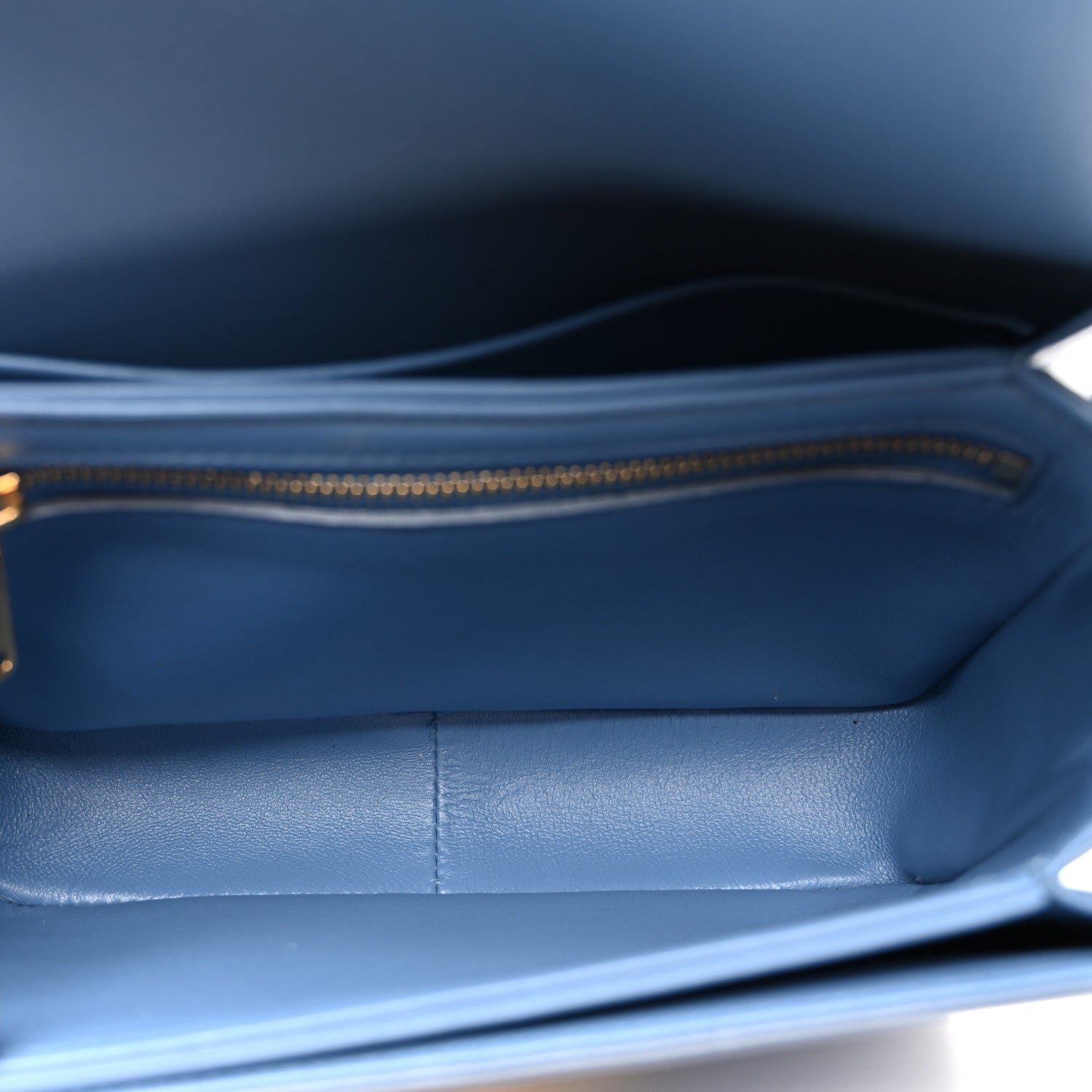 Shiny Calfskin Teen Triomphe Azure - Image 5