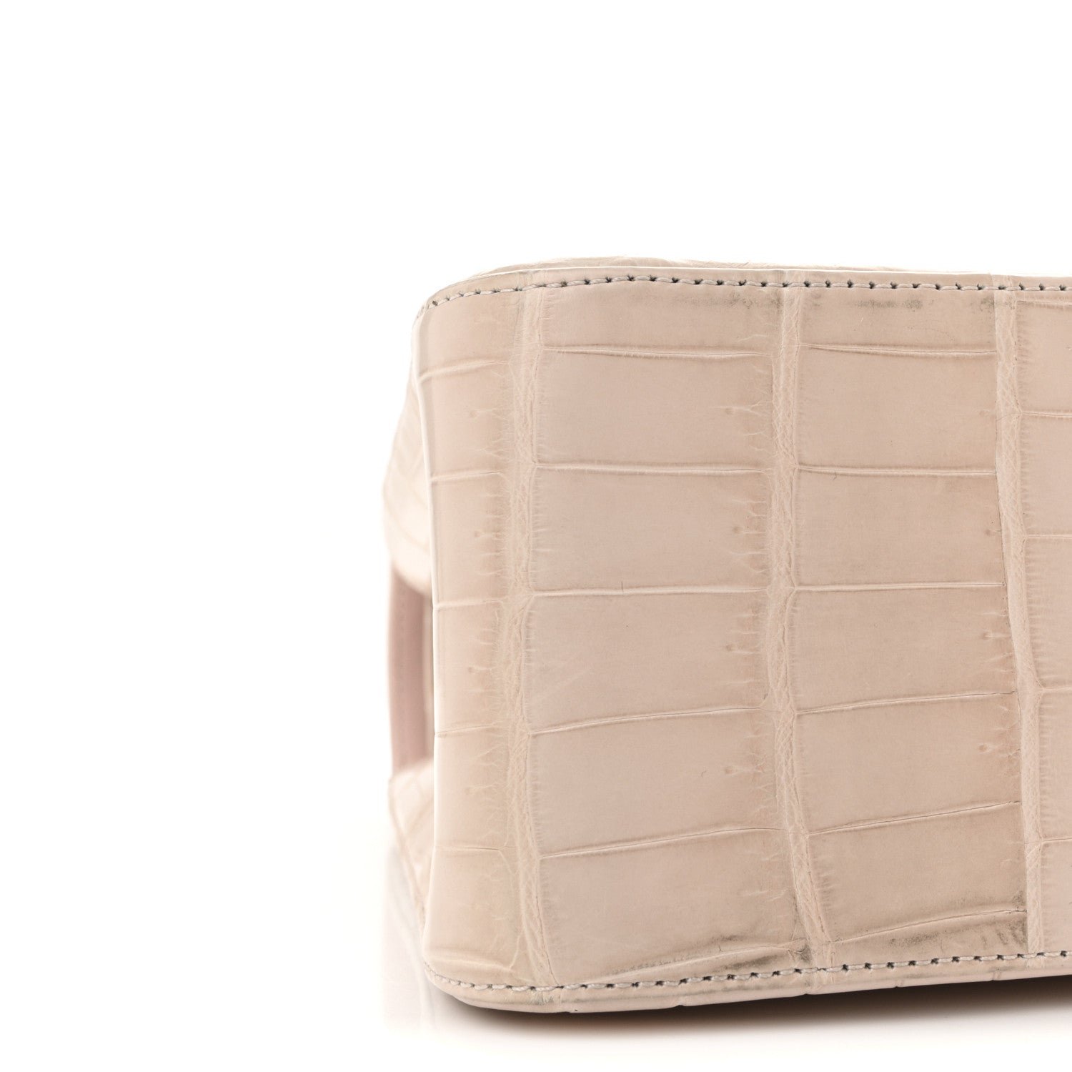 Alligator Jumbo Double Flap Light Pink - Image 9