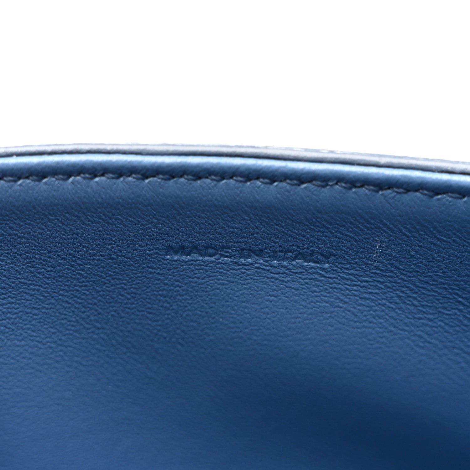 Shiny Calfskin Teen Triomphe Azure - Image 7