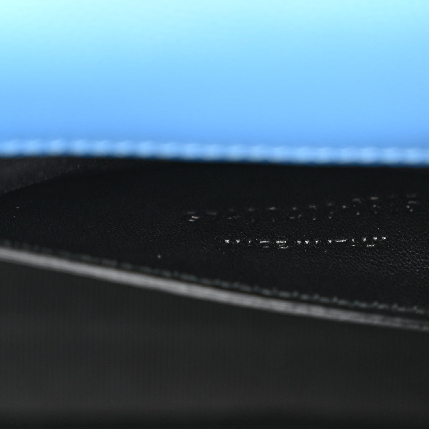 Grain De Poudre Classic Kate Monogram Clutch Blue Clair - Image 7