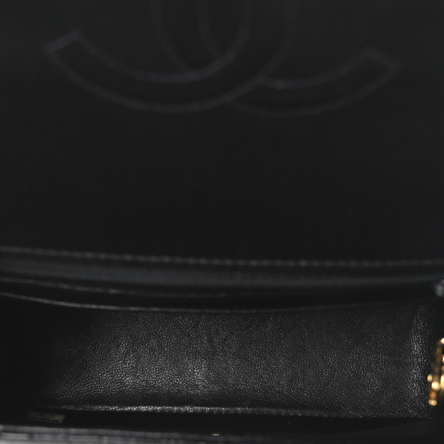 Matte Alligator Mini Square Flap Black - Image 5