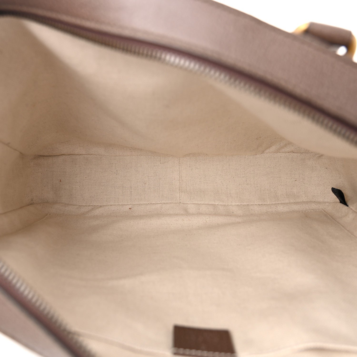 GG Supreme Monogram Textured Calfskin Web Medium Ophidia Briefcase Beige Ebony New Acero - Image 5