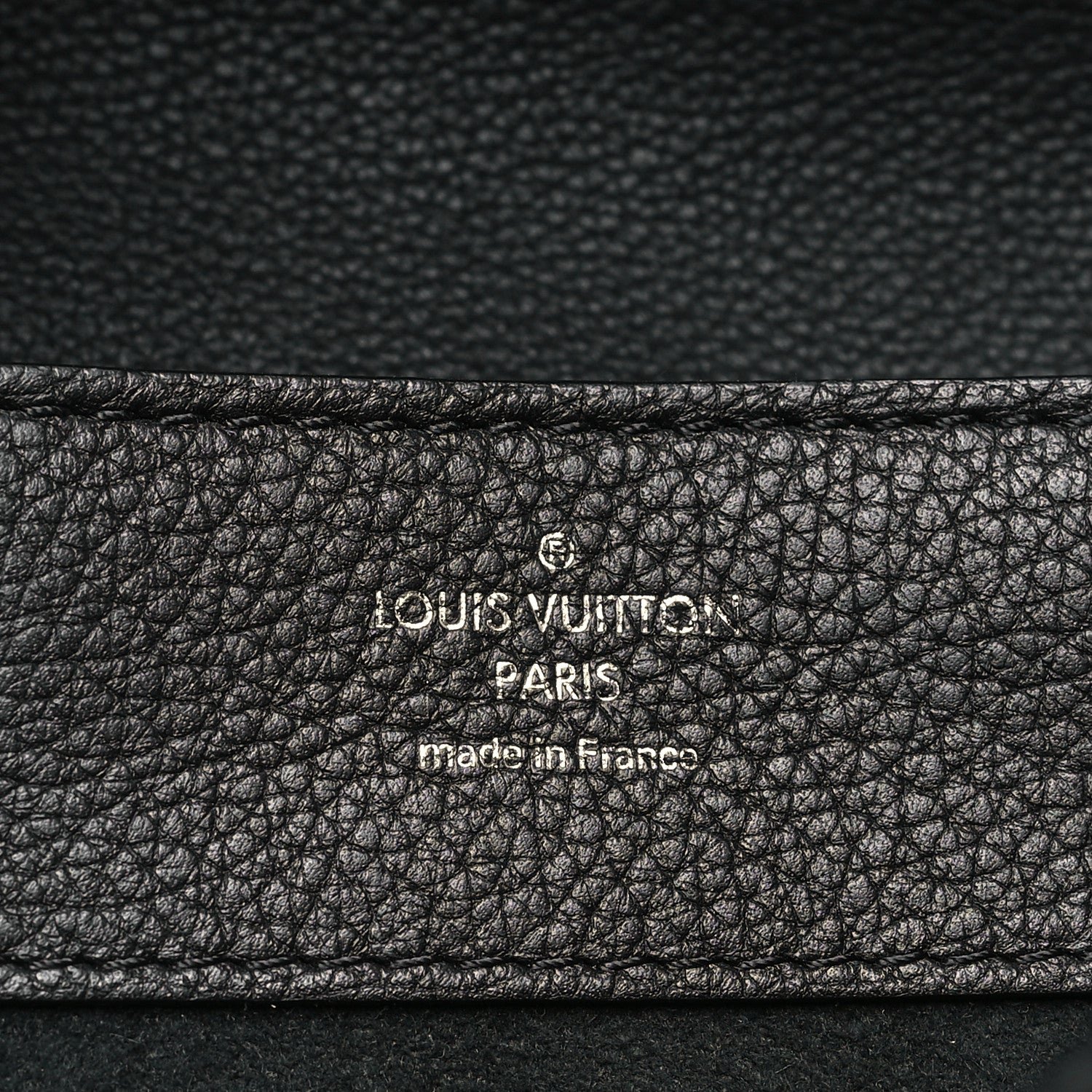 Calfskin Lockme Mini Backpack Black - Image 6