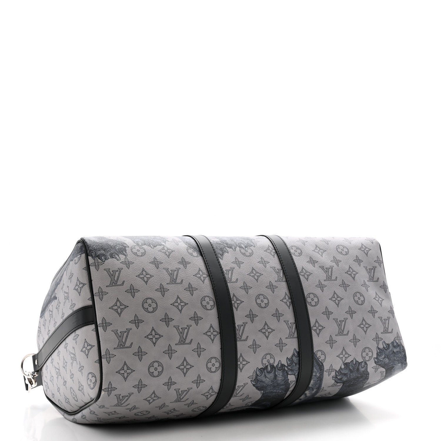 Savane Monogram Elephant Chapman Keepall Bandouliere 45 Dune - Image 3