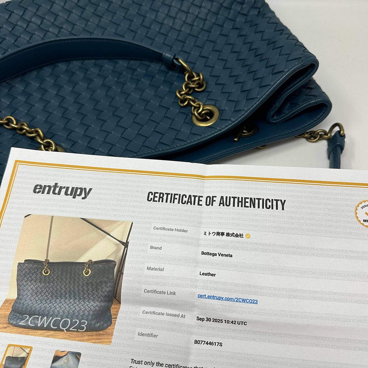Bottega Veneta Intrecciato Tote - Image 9