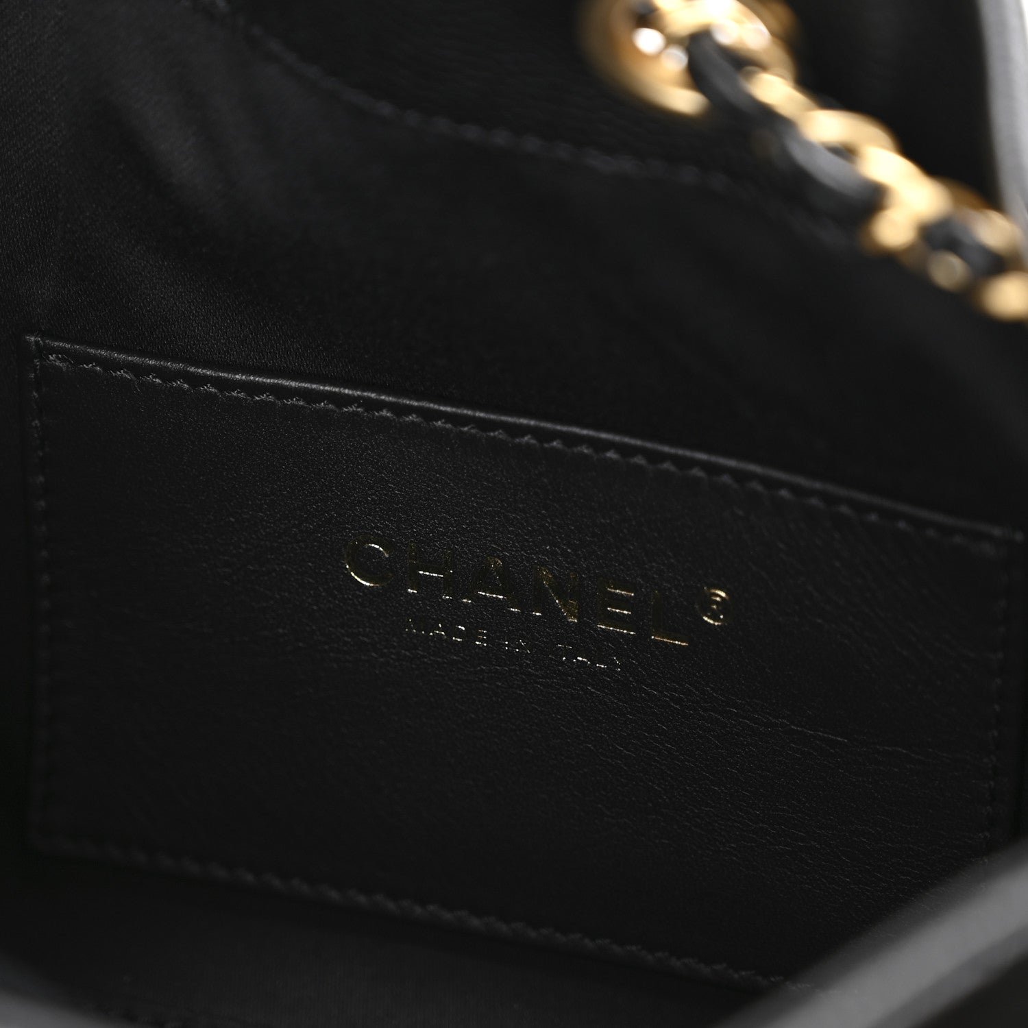 Caviar Quilted Mini Chanel 25 Handbag Black - Image 6