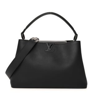 Taurillon Capucines GM Souple Matte Black