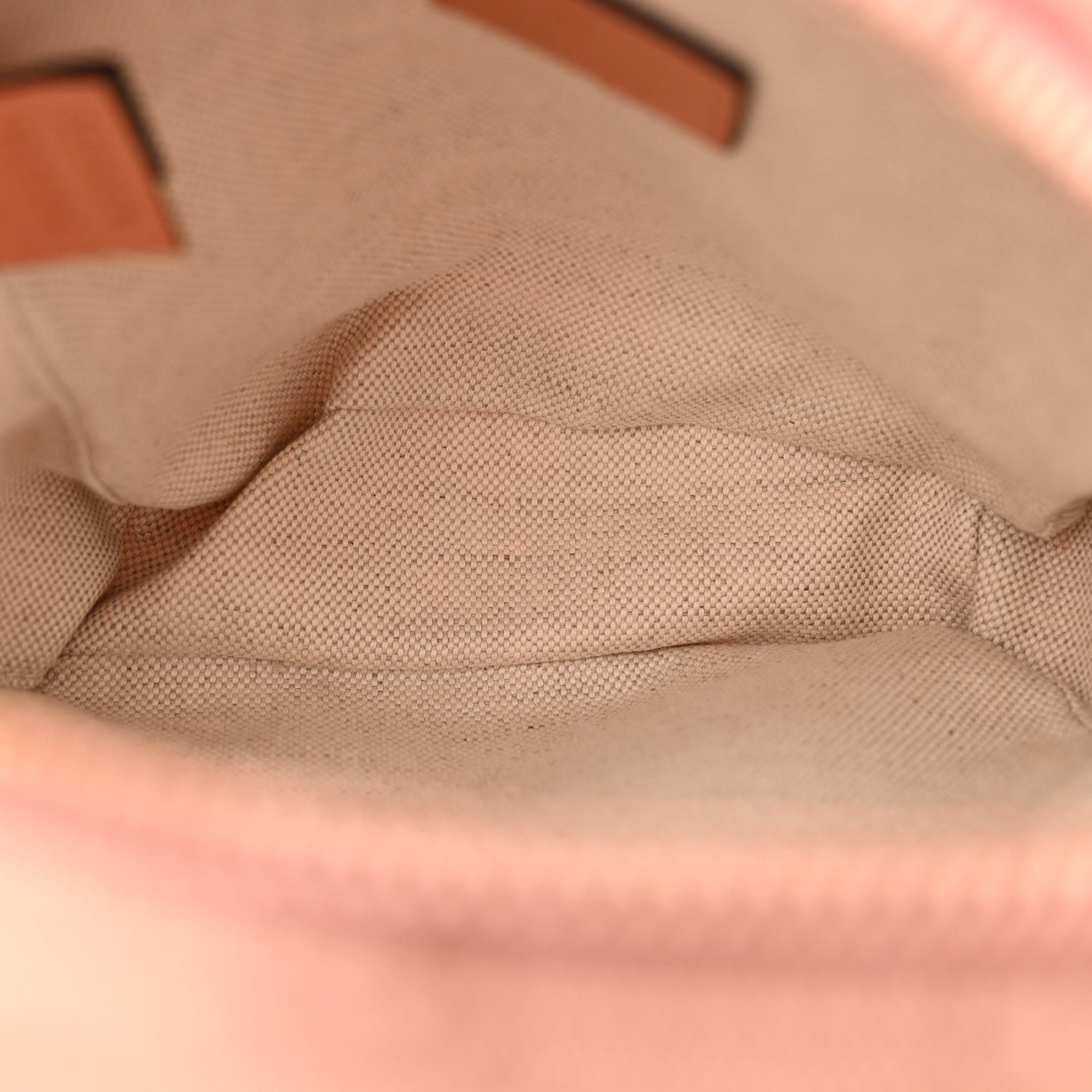 Monogram Textured Dollar Calfskin Mini Ophidia Crossbody Cloche Rose Pink - Image 5