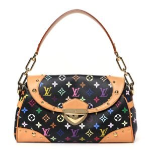 Monogram Multicolor Beverly MM Black
