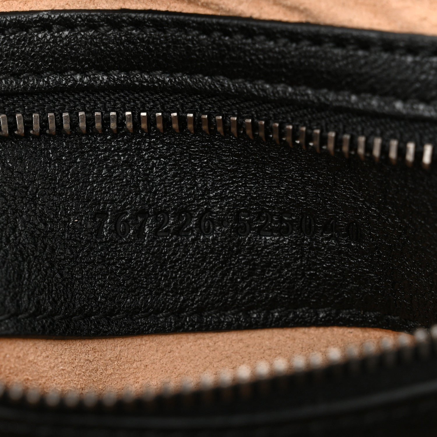 Goatskin Small GG Monochrome Aphrodite Shoulder Bag Black - Image 7