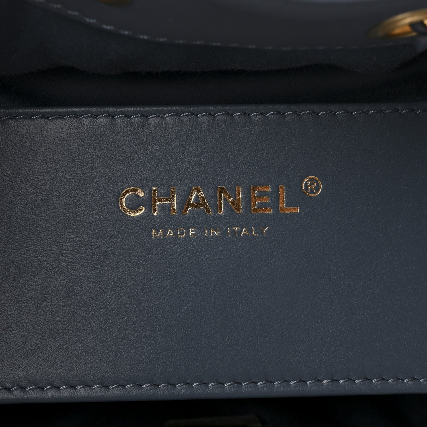 Suede Quilted Small Chanel 25 Handbag Blue - Image 6