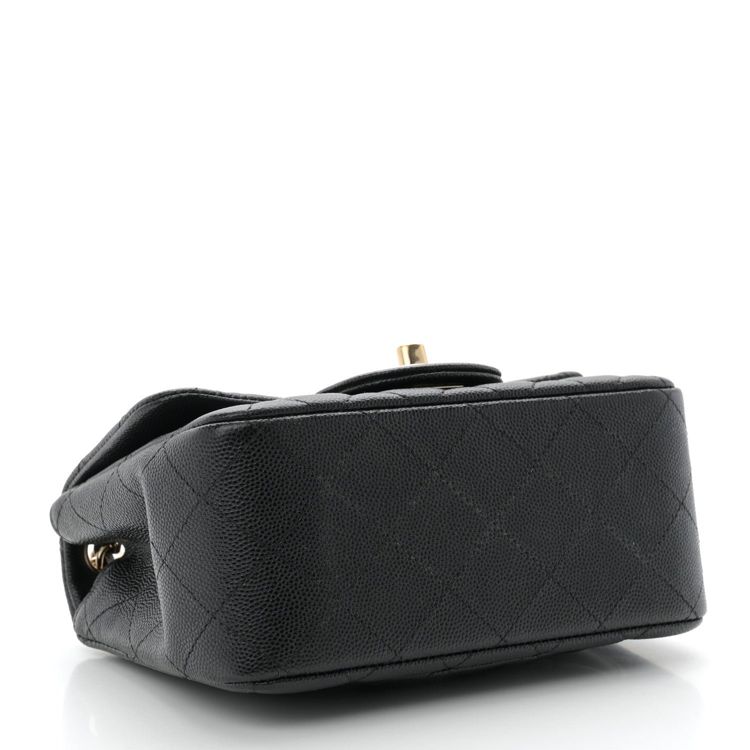 Caviar Quilted Mini Square Flap Black - Image 4