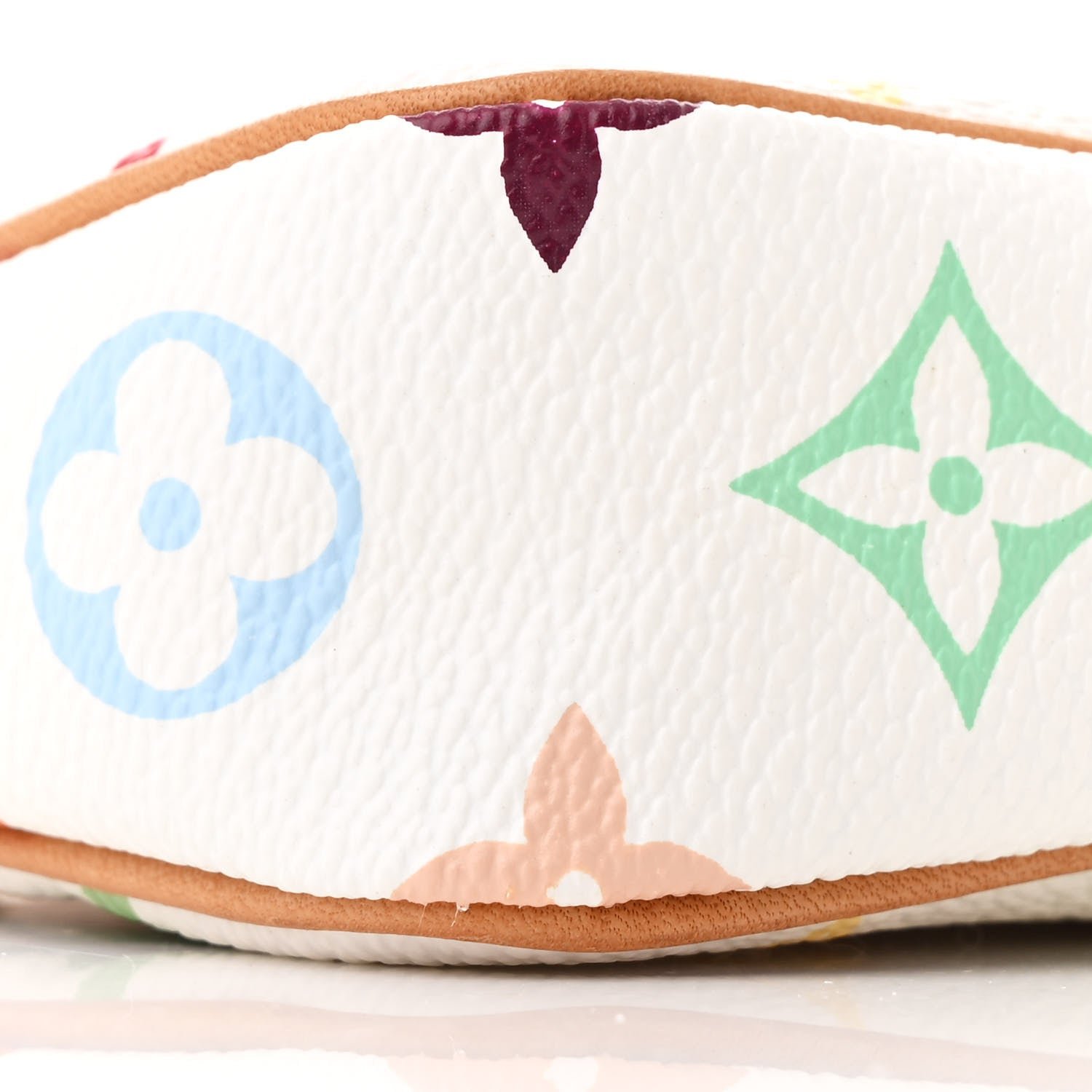 Monogram Multicolor Pochette Accessories White - Image 9