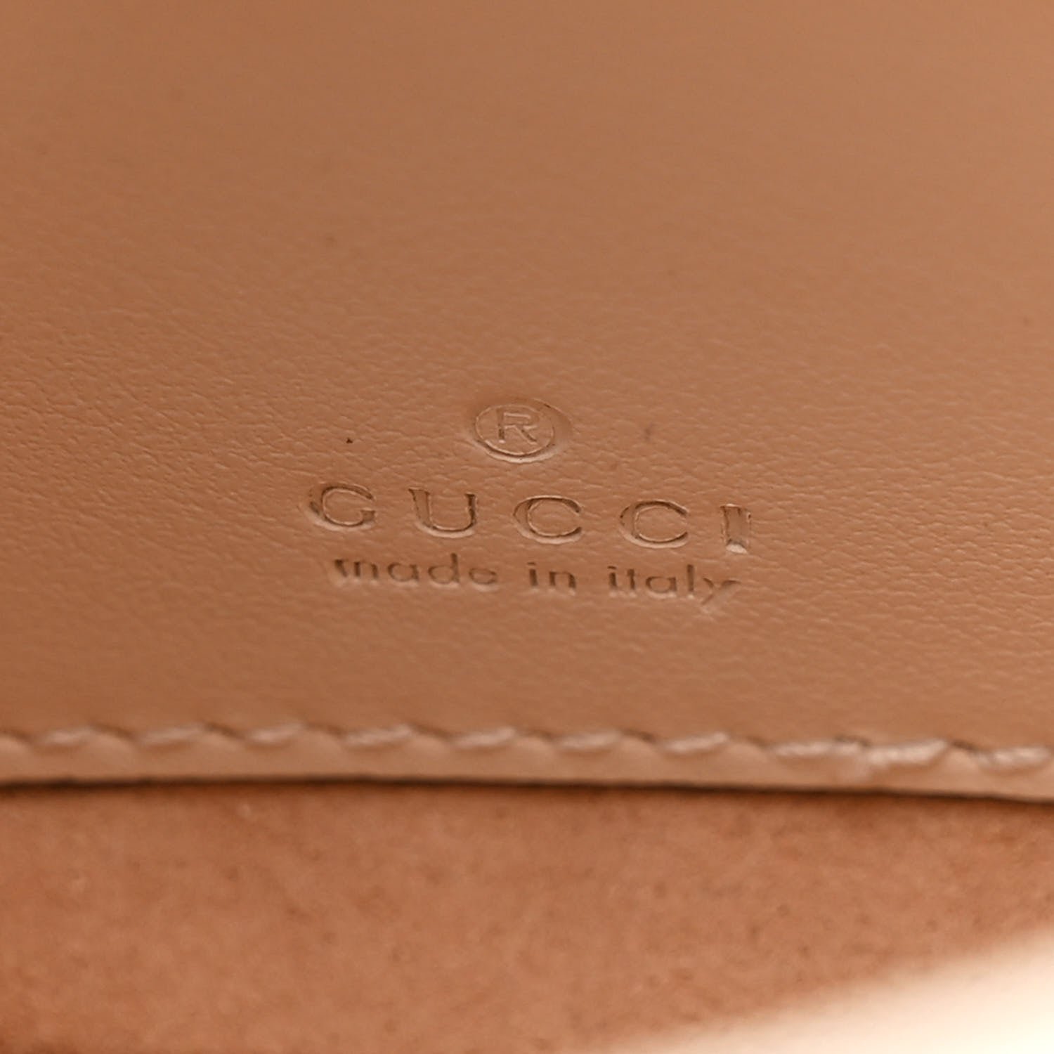 Calfskin Matelasse Monochrome GG Marmont Chain Mini Belt Bag Mystic White - Image 6