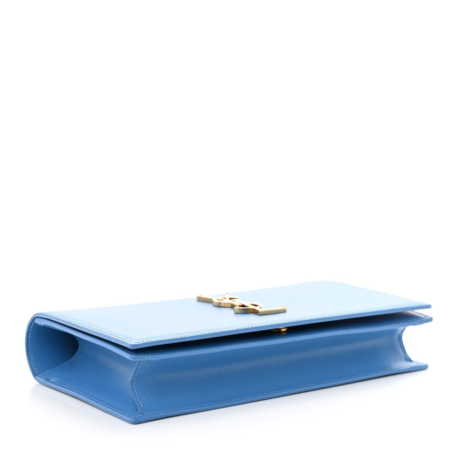 Grain De Poudre Classic Kate Monogram Clutch Blue Clair - Image 4