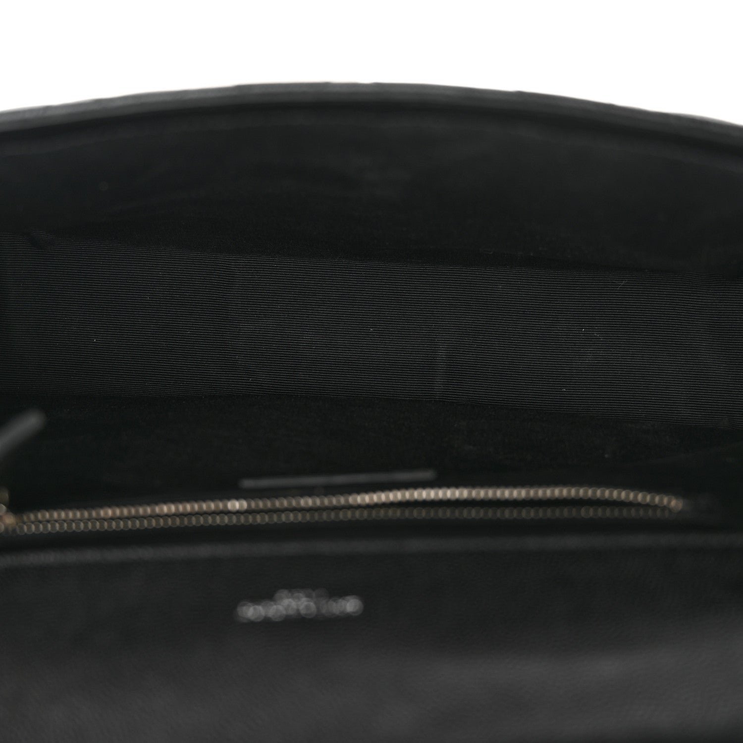 Grain De Poudre Textured Mixed Matelasse Large Triquilt Monogram Satchel Black - Image 5