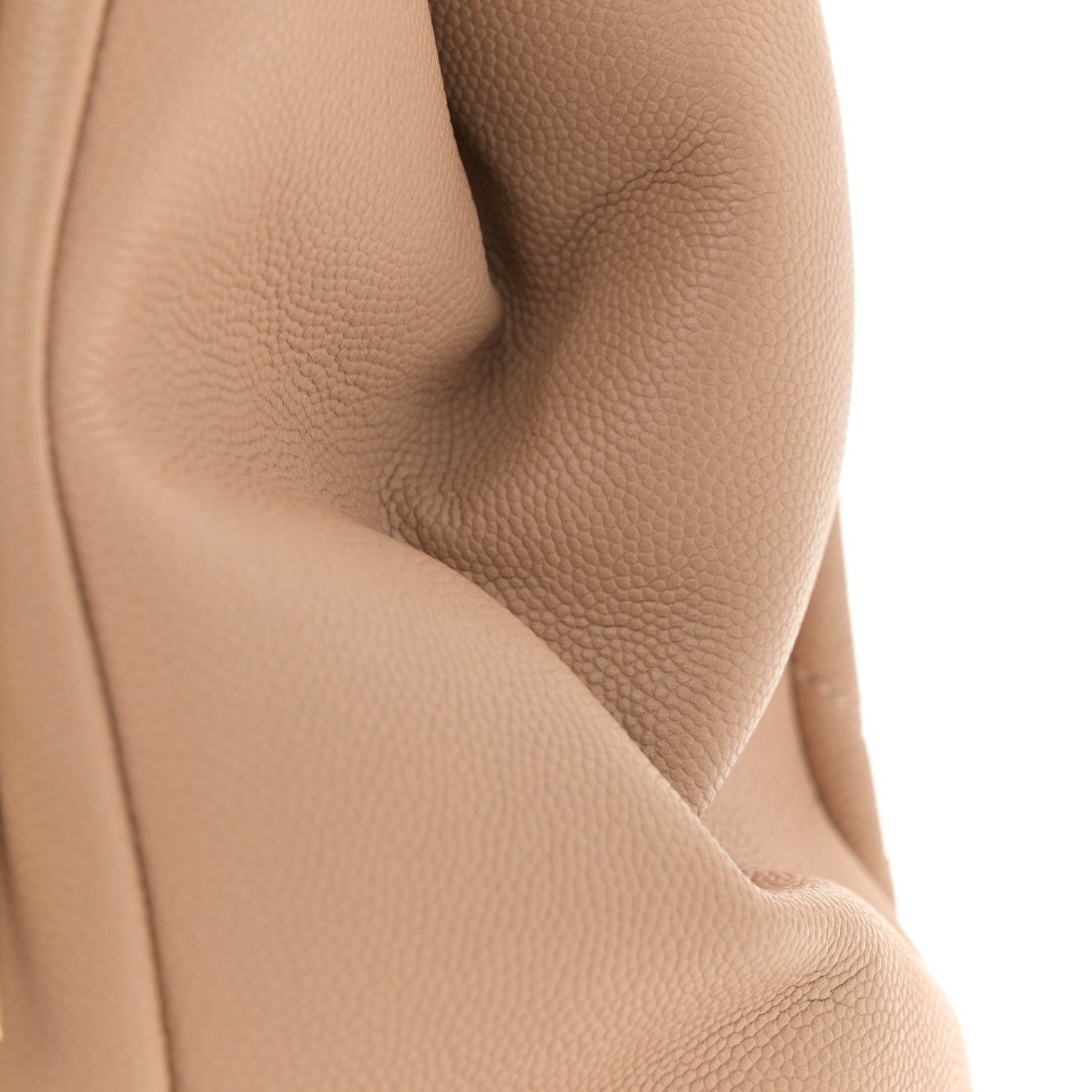 Caviar Quilted Large Business Affinity Shopping Bag Beige - Image 16