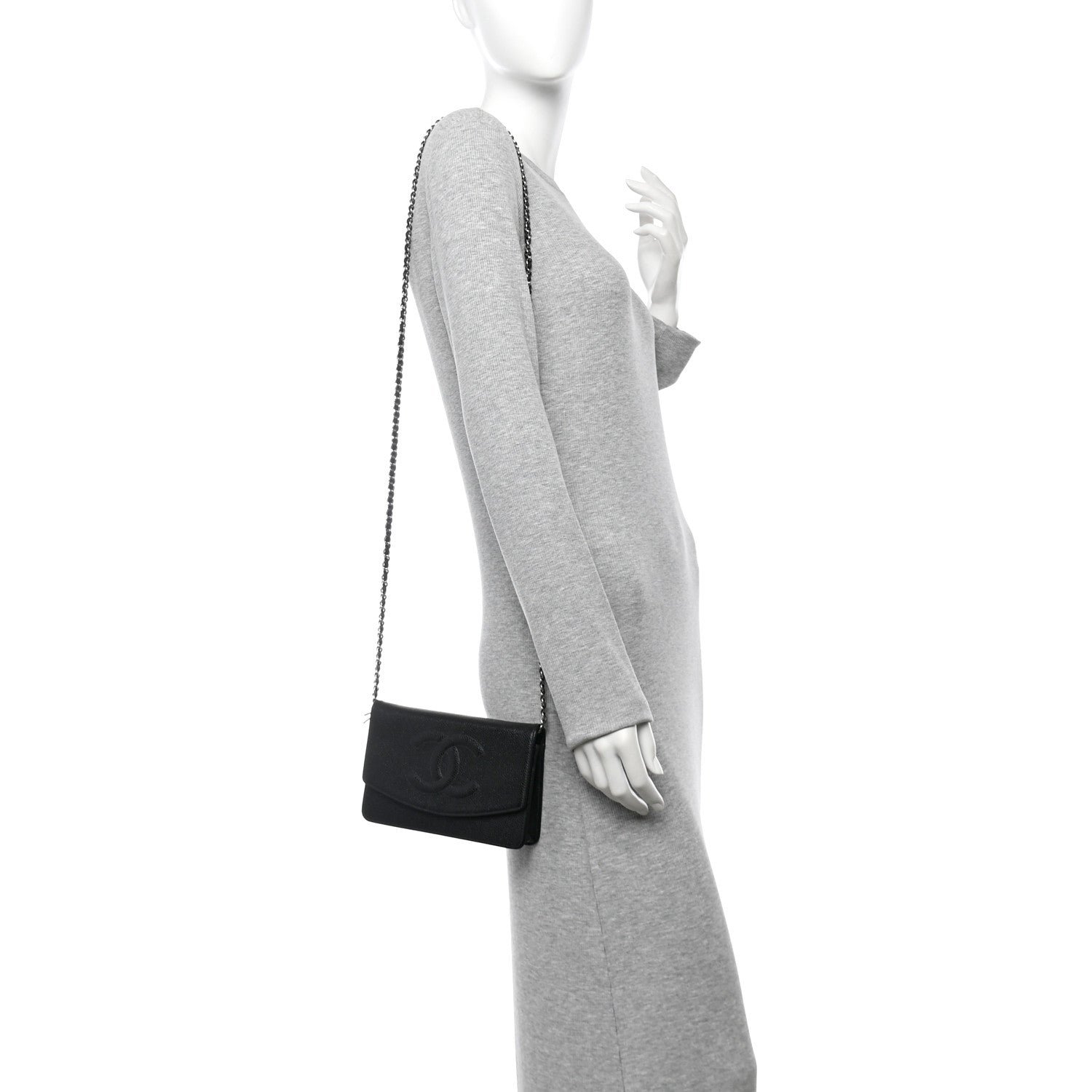 Caviar Timeless CC Wallet On Chain WOC Black - Image 2