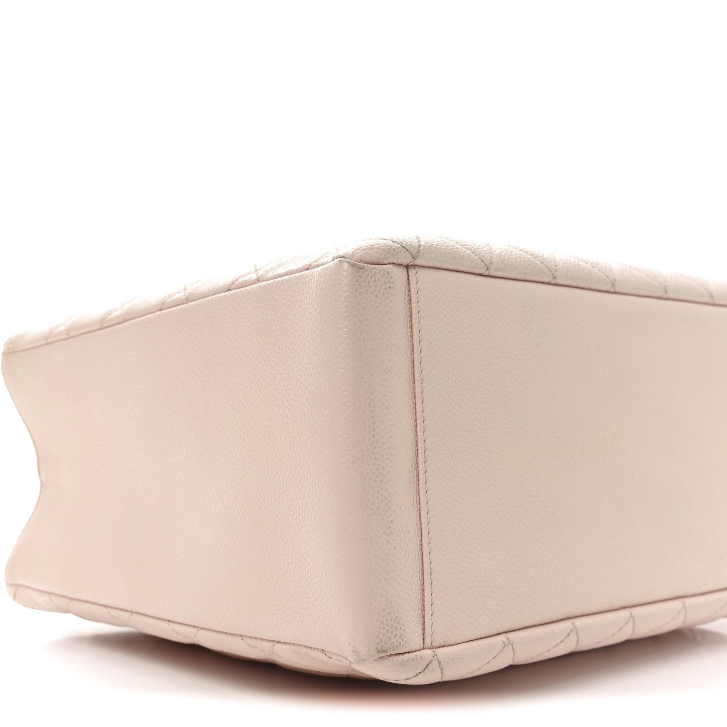 Caviar Quilted Grand Shopping Tote GST Rose Clair - Image 9